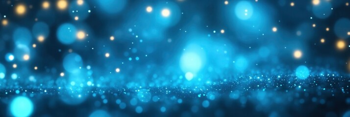 A blue background with many small blue circles