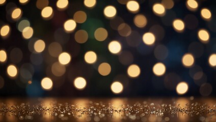 Obraz premium christmas lights background