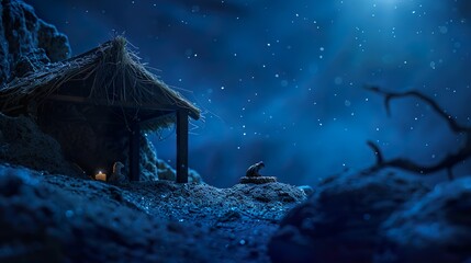 Nativity_scene._Christian_Christmas_concept