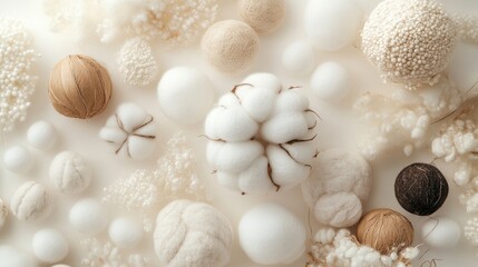 Obraz premium A collection of natural stone pebbles in varying sizes, highlighting decorative material for landscaping