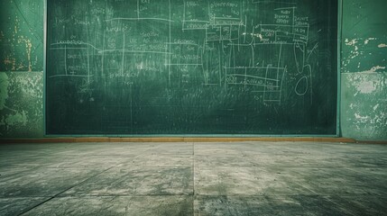 Blackboard: A large, smooth black or green surface where teachers use chalk to write lessons and draw diagrams, serving as a visual aid in classroom instruction.
