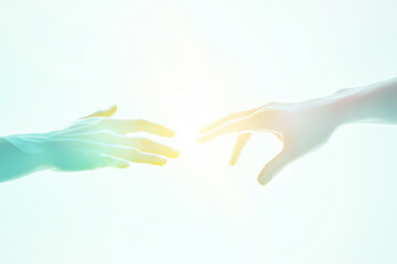 Obraz premium Help each other sign