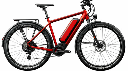 A modern electric bicycle designed for urban commuting and leisure rides.