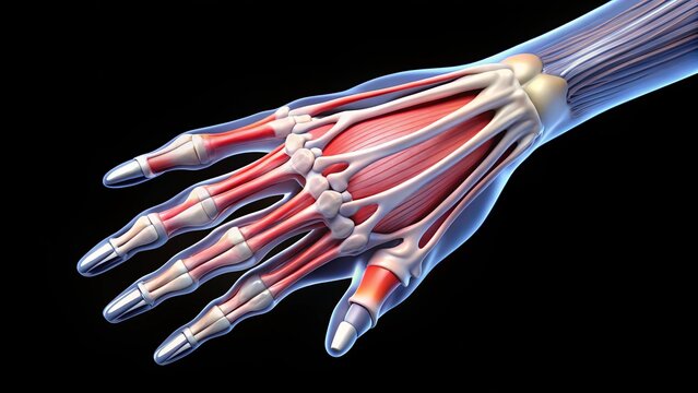 A small muscle on the palm of the hand, flexor digiti minimi arises from the pisiform bone and inserts onto the little finger.