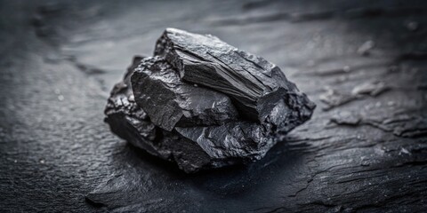 Naklejka premium stone background with black charcoal texture resembling coal