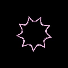 Colorful circle vector logo template design