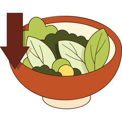 Low Carb Vegetables Sticker