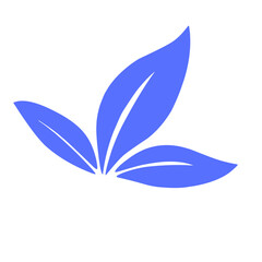 abstract leaf icons natural illustration