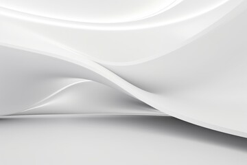 Obraz premium Free abstract white background minimal futuristic architectural space wallpaper