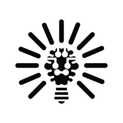 Brain, creative, logic icon.