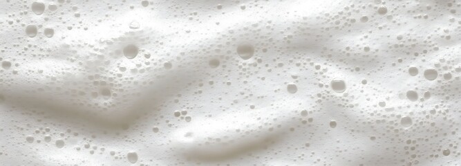 Abstract white soap foam bubbles texture 