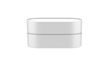 Paper Boxes Mockup Isolated On White Background. 3d illustration