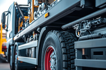 Mobile workshop truck providing on-site services