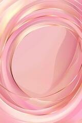 Abstract pink with shiny gold background