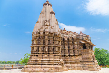 Chitragupta temple in khajuraho the group of monuments of hindu and jain temples in chhatarpur...