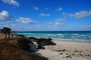 seaside walkway and fine view