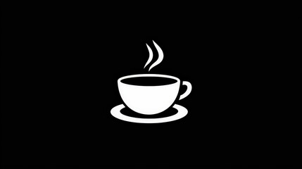 Obraz premium Classic Coffee Icon. Generative AI