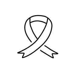 funeral icons. line vector
