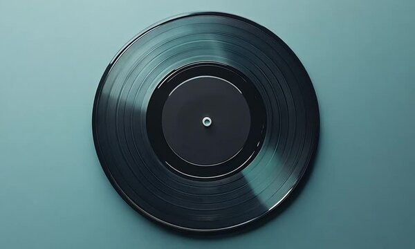 Vinyl Record Close-up