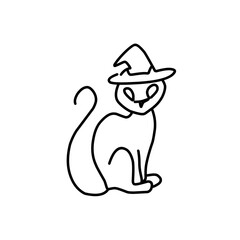 Halloween line icon 