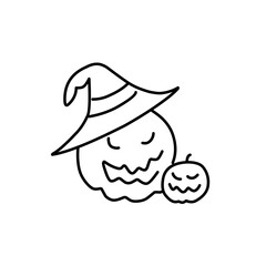 Halloween line icon 