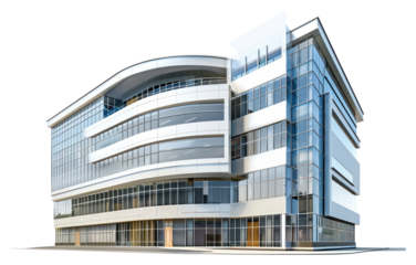 PNG Modern abstract office building architecture housing condo.