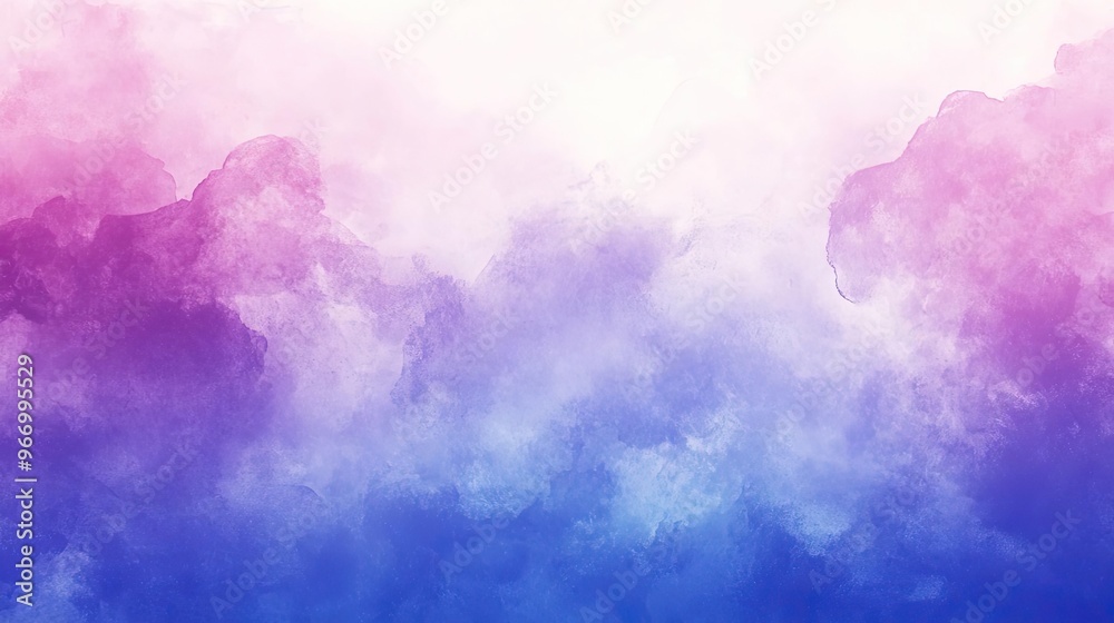 Poster A vibrant abstract background with soft pink and blue hues blending seamlessly, creating a dreamy and calming atmosphere.