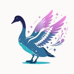 Obraz premium illustration of a bird