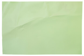 Fototapeta premium Green Pastel Creased Paper Texture