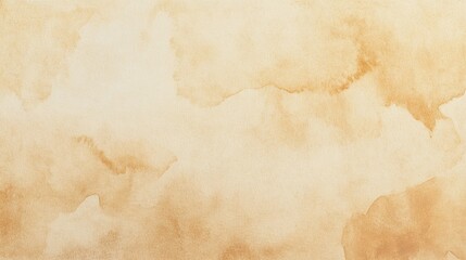 Fototapeta premium Old beige watercolor paper texture background
