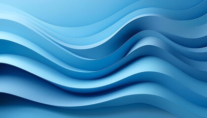 青色 抽象的 幾何学デザイン 層 重なり テクスチャー ミニマル シンプル 現代的 バックグラウンド 紙アート 階層感 シャープ コントラスト 折り目 深み 光と影 デジタルアート デザイン要素