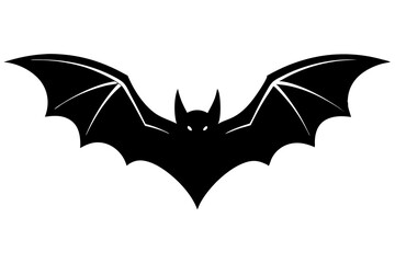 Bat silhouette vector illustration