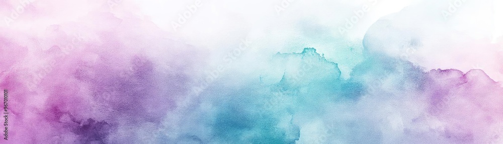 Poster a soft and colorful abstract background featuring gentle swirls of purple and teal, perfect for desi
