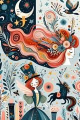 Baraja de naipes en F&aacute;bulas Fant&aacute;sticas: Reinos de Imaginaci&oacute;n