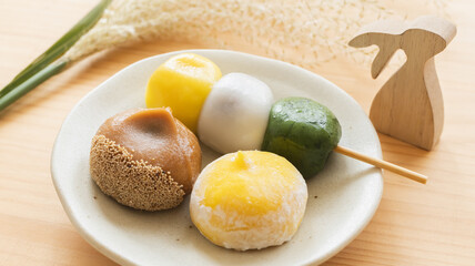 秋の和菓子　秋の食べ物　秋のスイーツ　お月見　食欲の秋