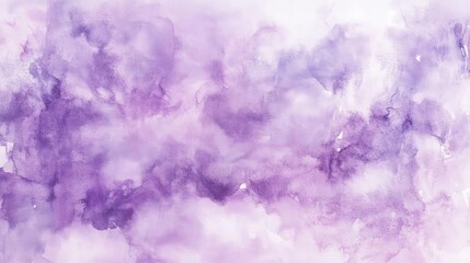 Fototapeta premium A beautiful, soft purple watercolor background with blended hues, perfect for designs and artistic projects.