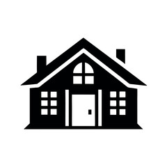 House icon vector  art illustration