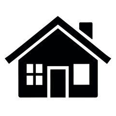 House icon vector  art illustration