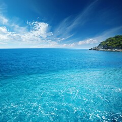Obraz premium 青い夏の海
