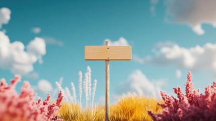 A street sign with the letters blurred, the destination unknown, a journey into the unknown.