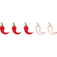 Hot Spicy Chili Level