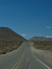 road to the desert