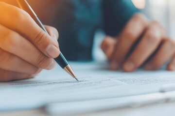 A person registering their new business online, completing the necessary legal paperwork for incorporation, registering new business, business formation