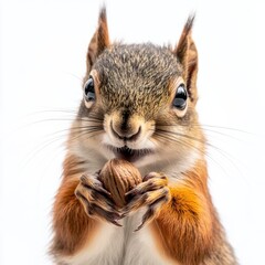 Obraz premium squirrel on a white background