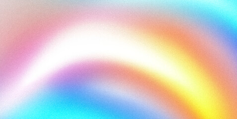 White orange blue pink retro glowing grainy noisy gradient background smooth textured header banner poster backdrop design