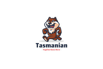 Tasmanian illustration vector Design template