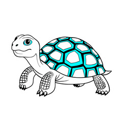 tortoise vector art, tortoise illustration, graphics tortoise icon