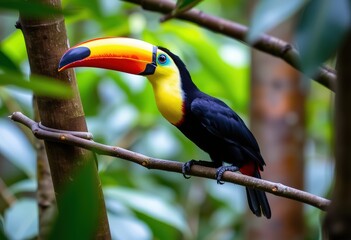 toucan in the jungle