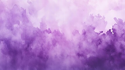 Beautiful watercolor background with soft purple hues, perfect for artistic designs, invitations, or calming visuals.