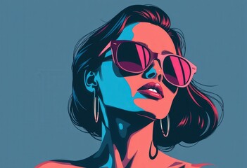 girl with headphones